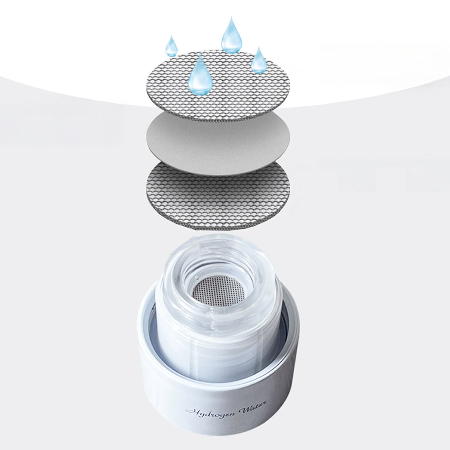 Gourde d'eau enrichie en hydrogène | Hydratation innovante et saine