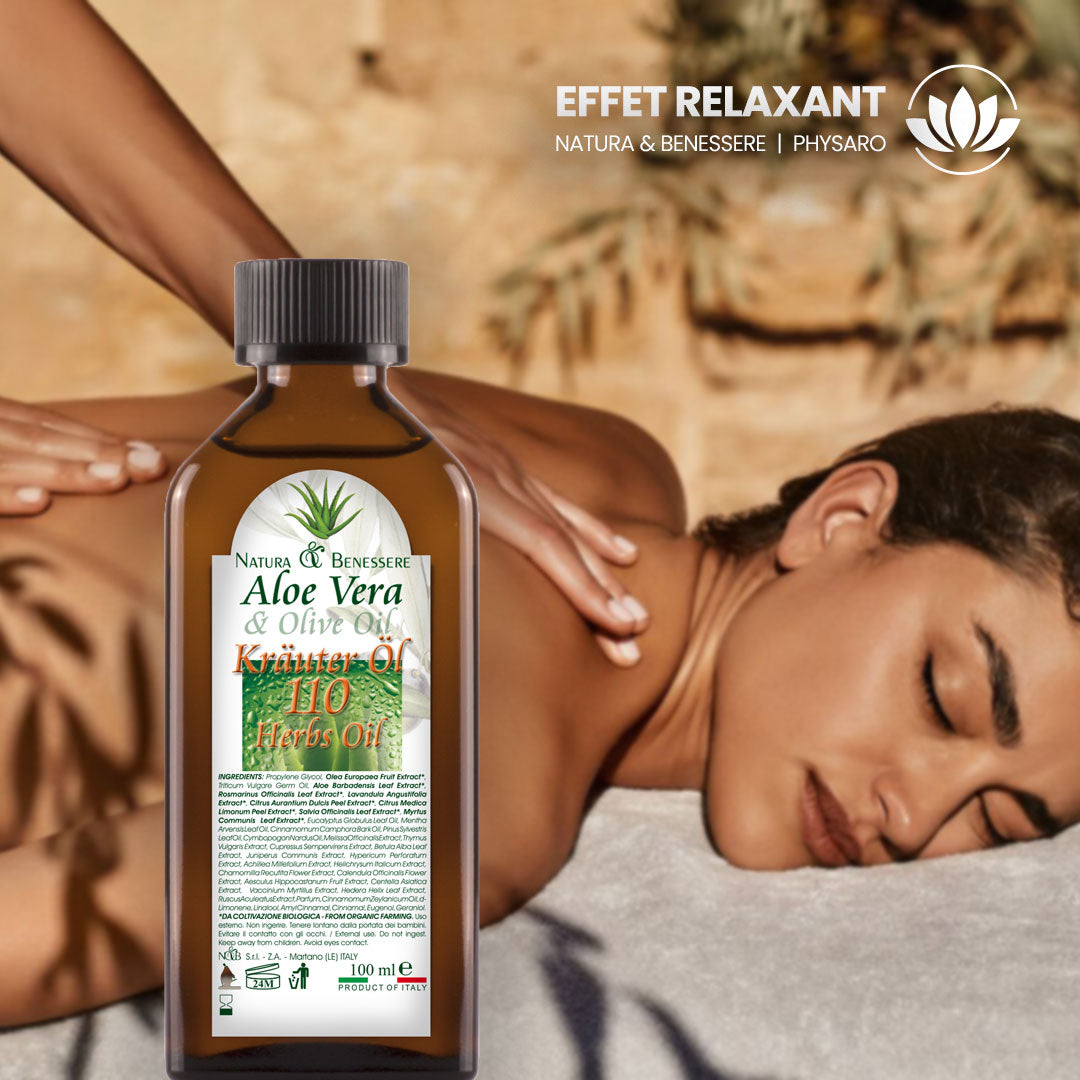 Huile de massage corporelle Krauter öl (110 herbes)