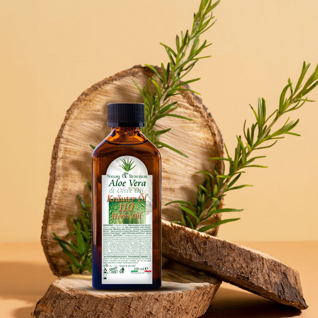 Huile de massage corporelle Krauter öl (110 herbes)