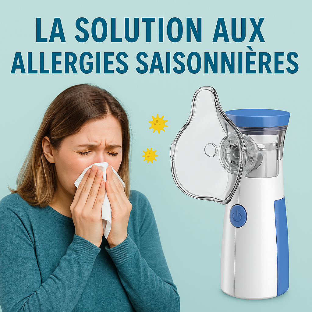 Inhalateur médical portable | Respirez mieux, où que vous soyez