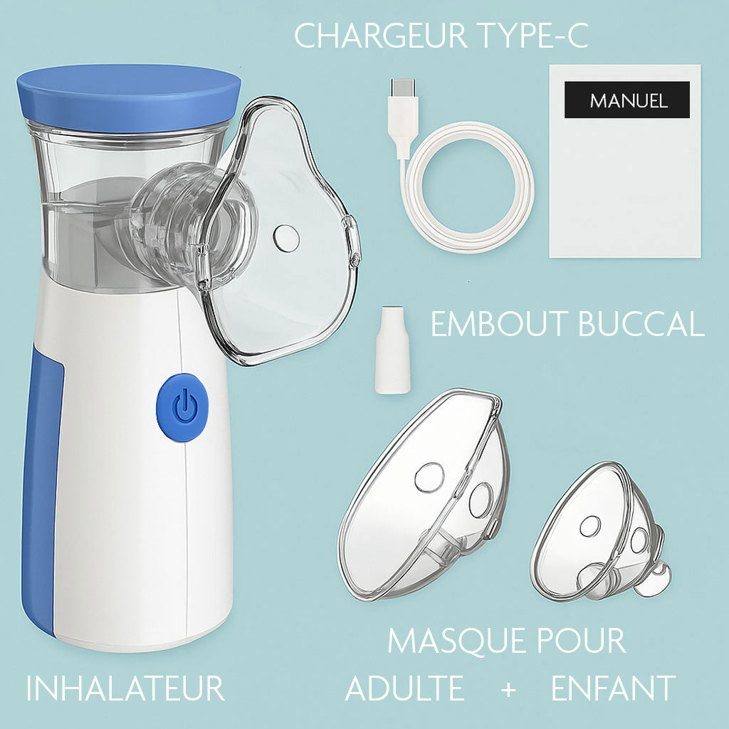 Inhalateur médical portable | Respirez mieux, où que vous soyez