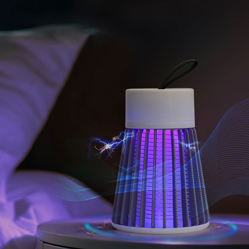Lampe Anti-Moustiques à Choc Électrique | Chambre à coucher et Extérieur
