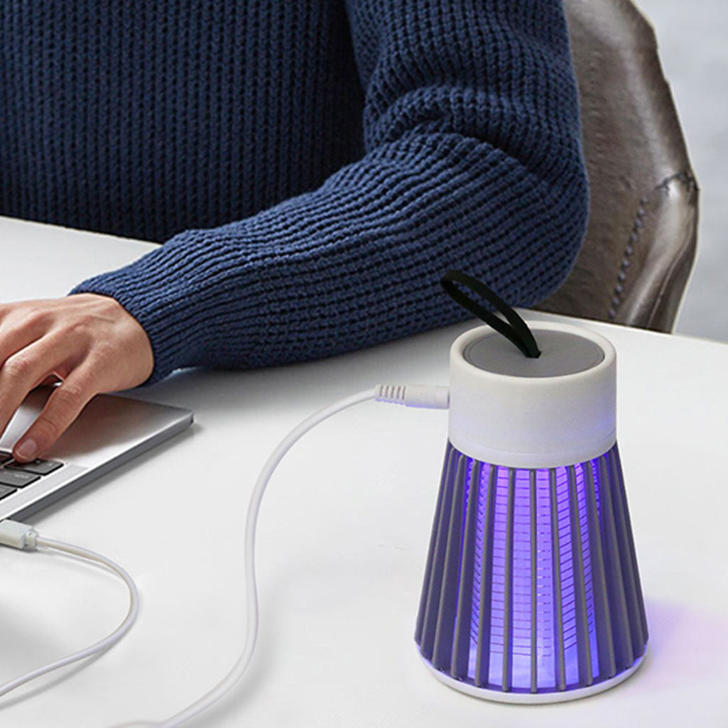 Lampe Anti-Moustiques à Choc Électrique | Chambre à coucher et Extérieur