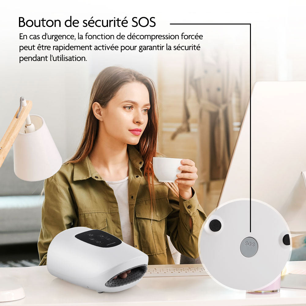 Appareil de massage sans fil pour les mains