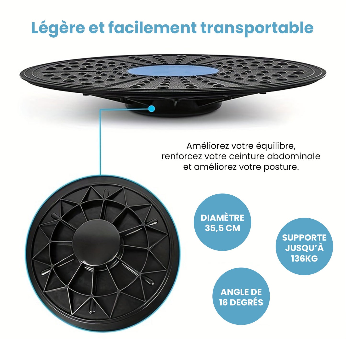 Planche d’équilibre fitness | L’accessoire incontournable pour renforcer tout votre corps