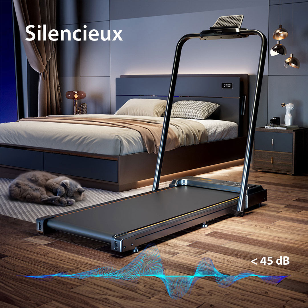Tapis roulant 2‑en‑1 | Marche et Jogging