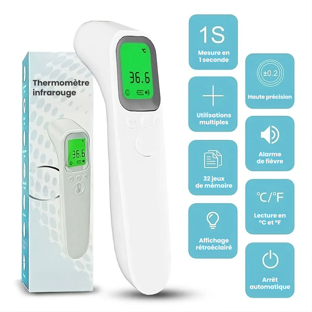 Thermomètre infrarouge sans contact