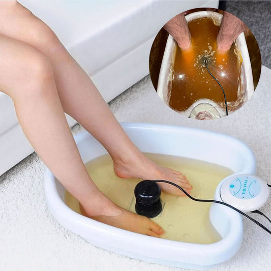 Bain de pieds ionique détox | Spa à Domicile