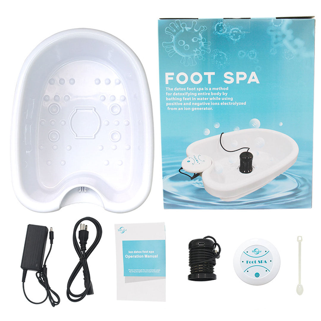 Bain de pieds ionique détox | Spa à Domicile