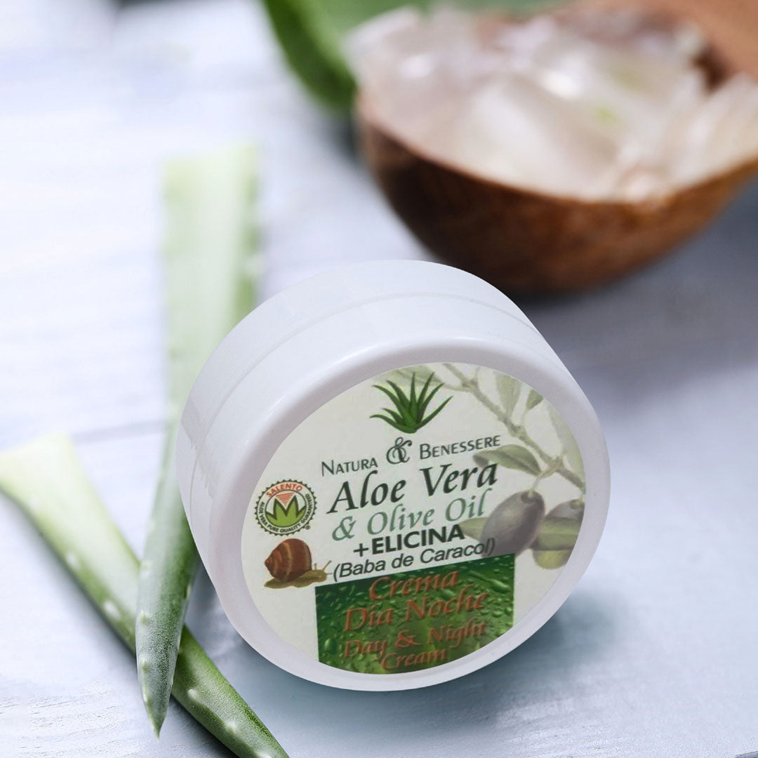 Crème éclatante pour le visage | Aloe Vera et Bave d'Escargot
