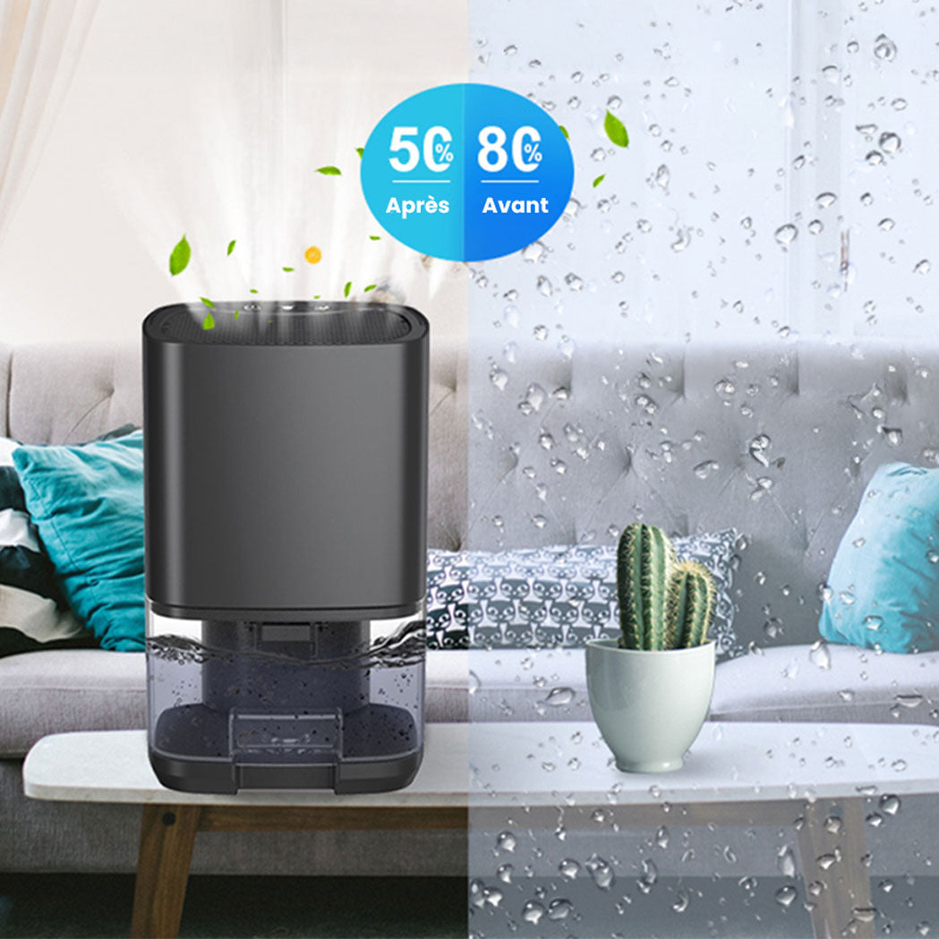 Déshumidificateur d’air portable & silencieux
