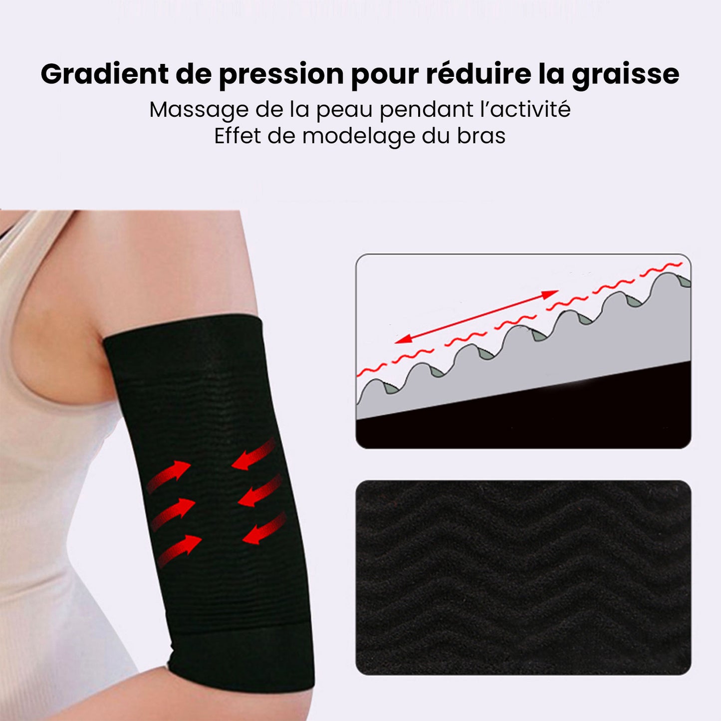 Paire de manchons de compression | Bras