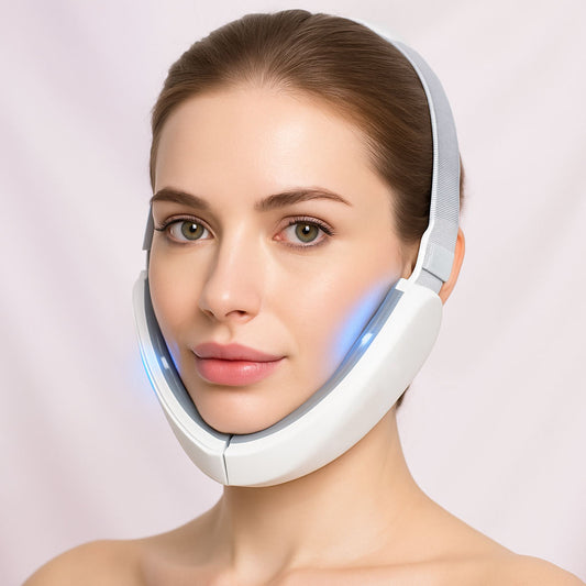 Masseur Facial Électrique 4 en 1 | Technologie LED & EMS pour une Peau Radieuse