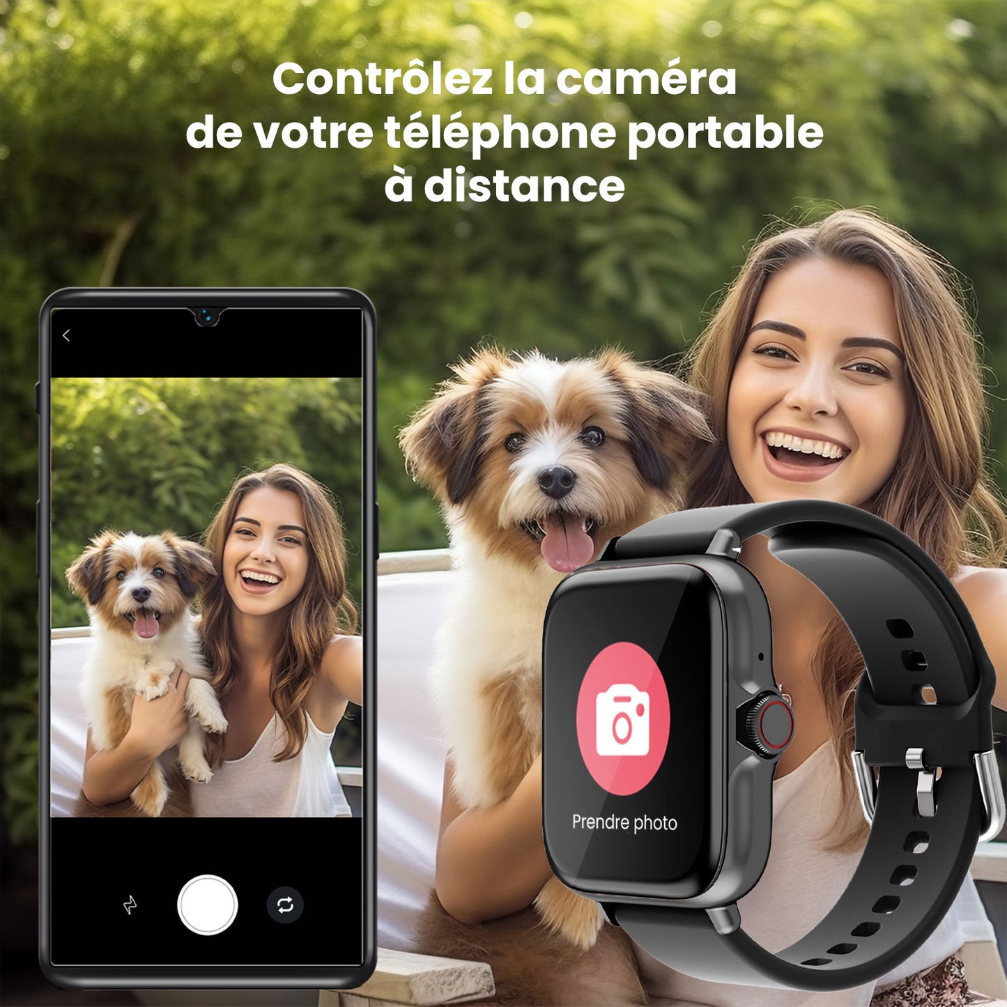 VOTRE CADEAU : Superbe montre connectée bien-être