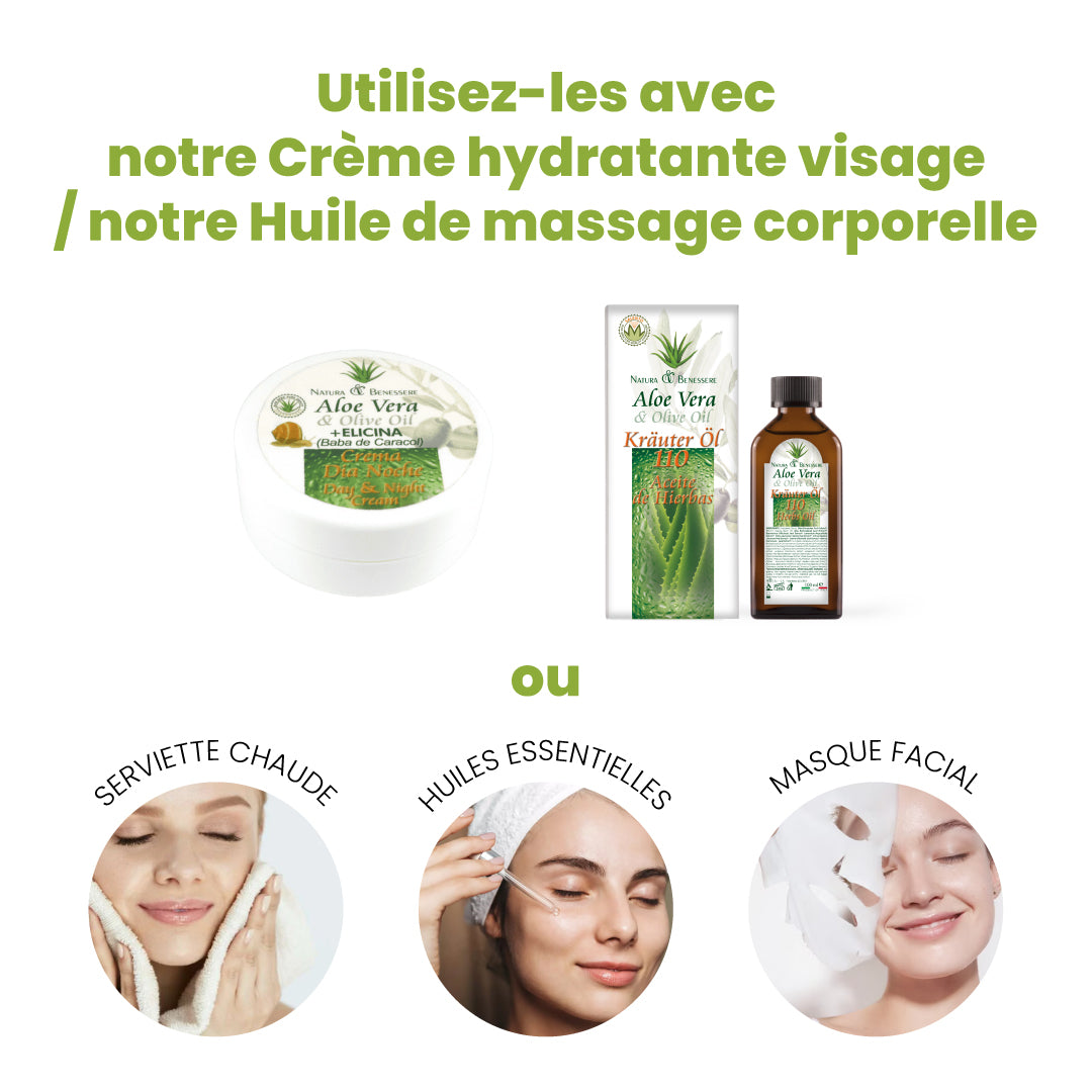 Rouleaux de Jade naturel pour le visage | Lifting facial | Anti-rides