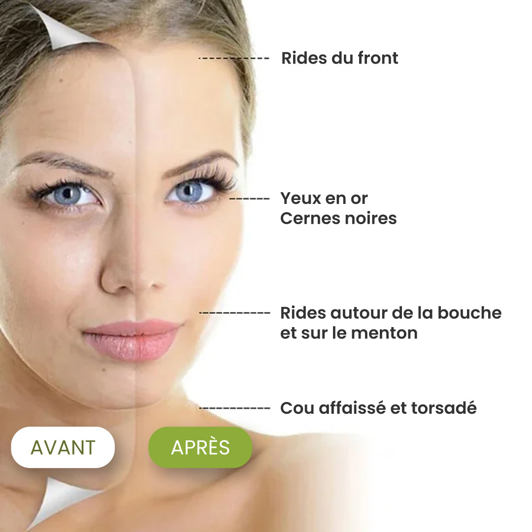 Rouleaux de Jade naturel pour le visage | Lifting facial | Anti-rides