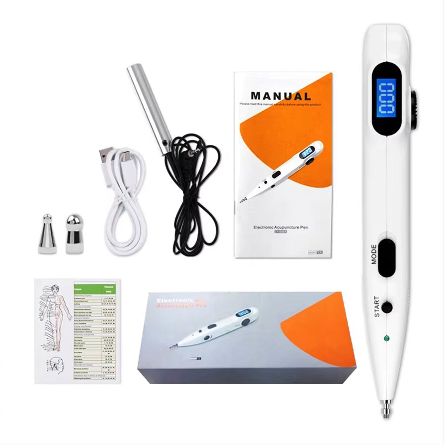 Stylo d’acupuncture Laser électronique