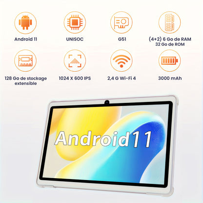 VOTRE CADEAU : Lot Tablette Android 11 2025 + Montre connectée bien-être