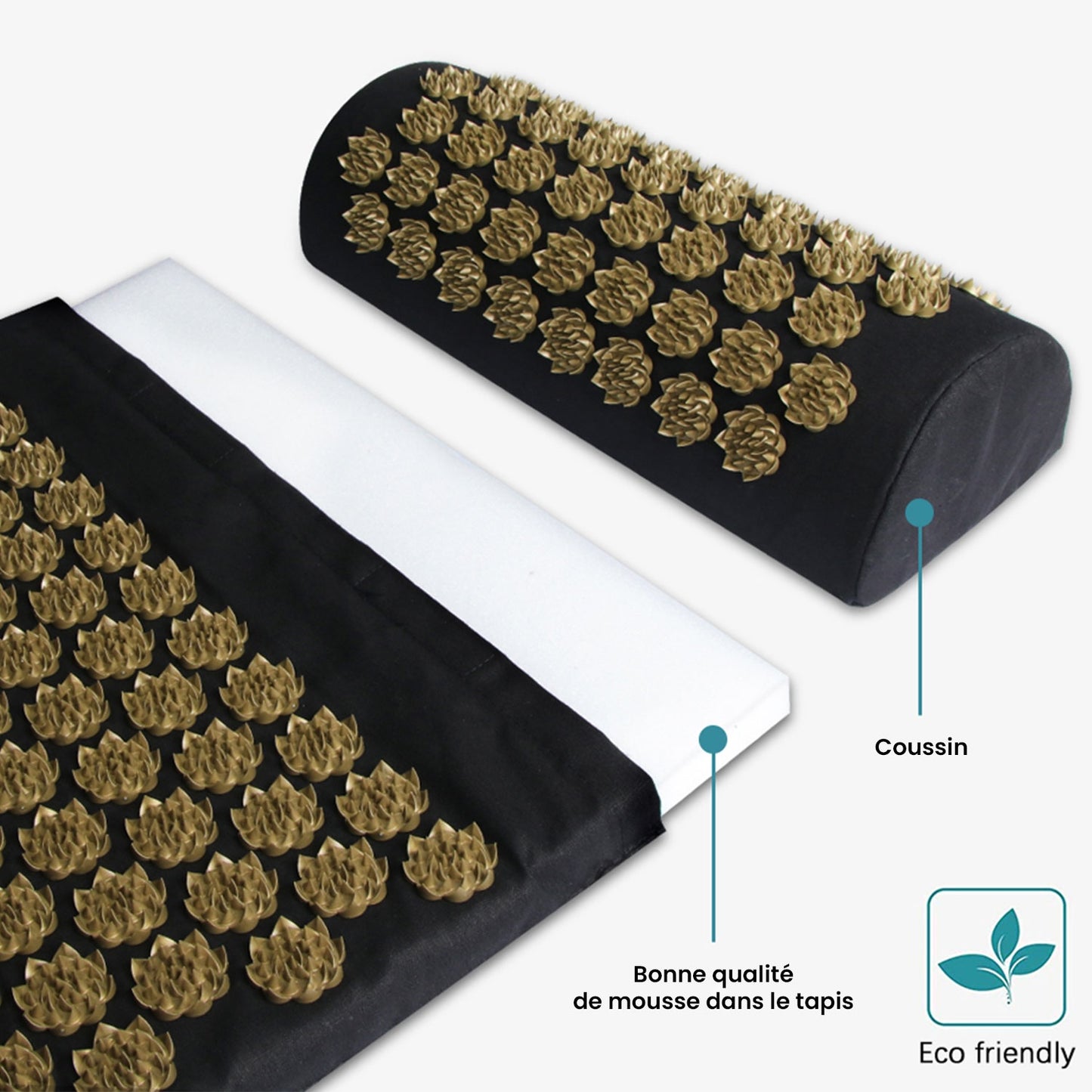 Tapis d'Acupression Shiatsu | Yoga